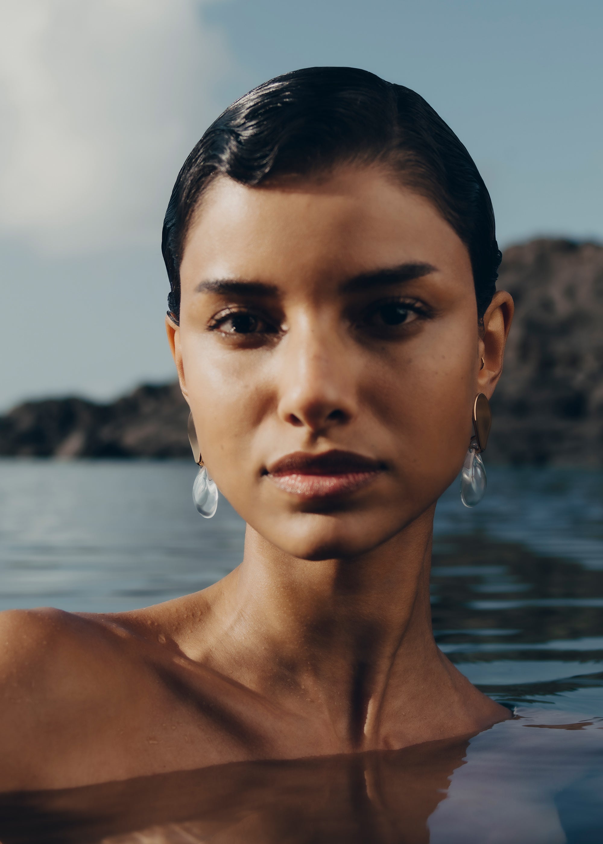 Naé Earrings - Glass