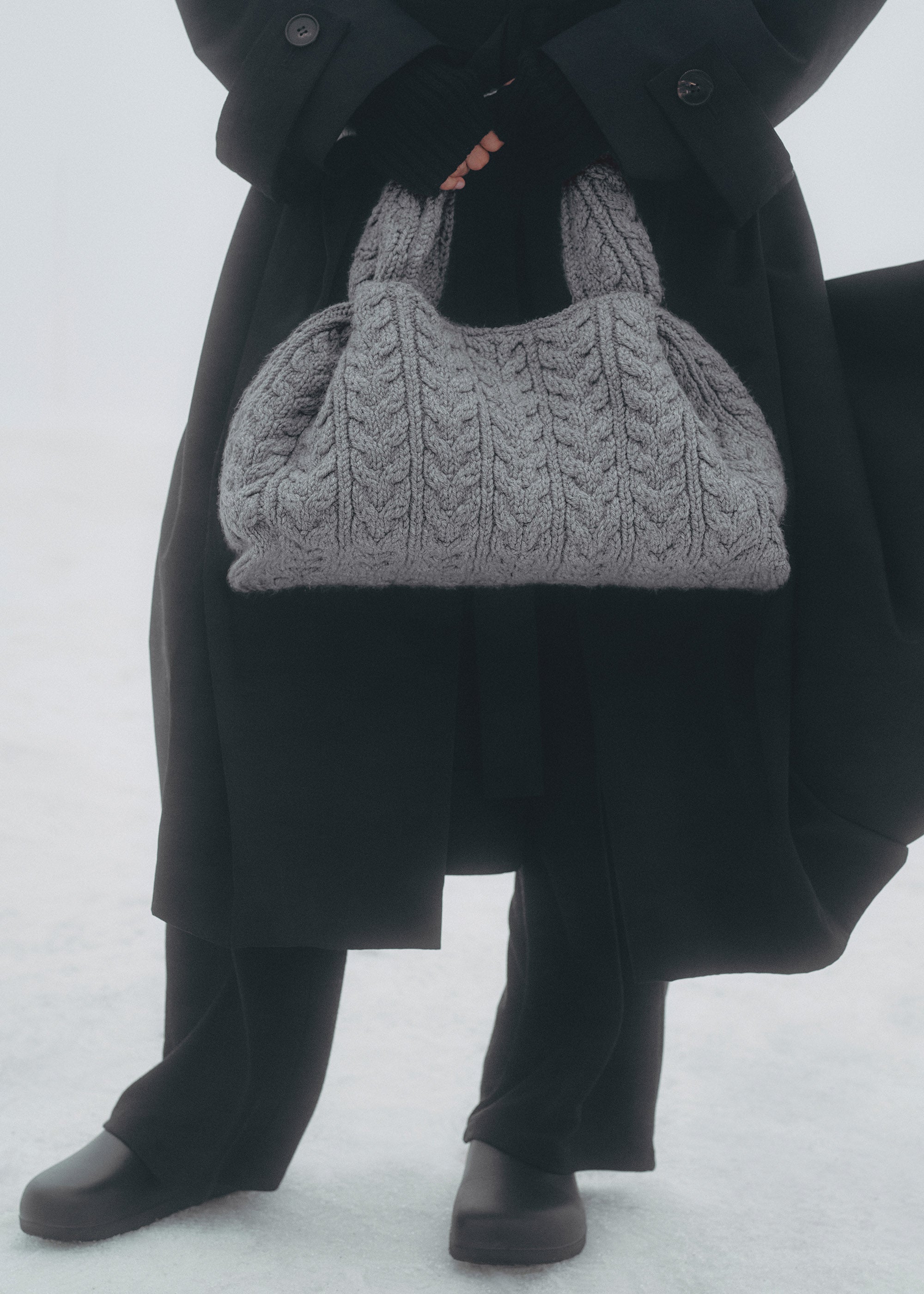 Numéro Neuf Large - Merino Stone