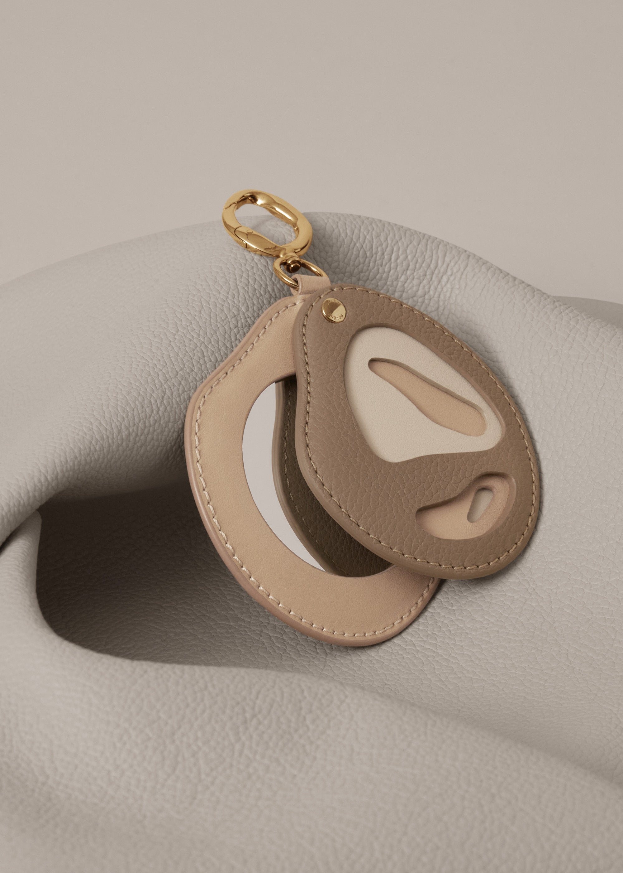 Atlas Mirror - Taupe Trio