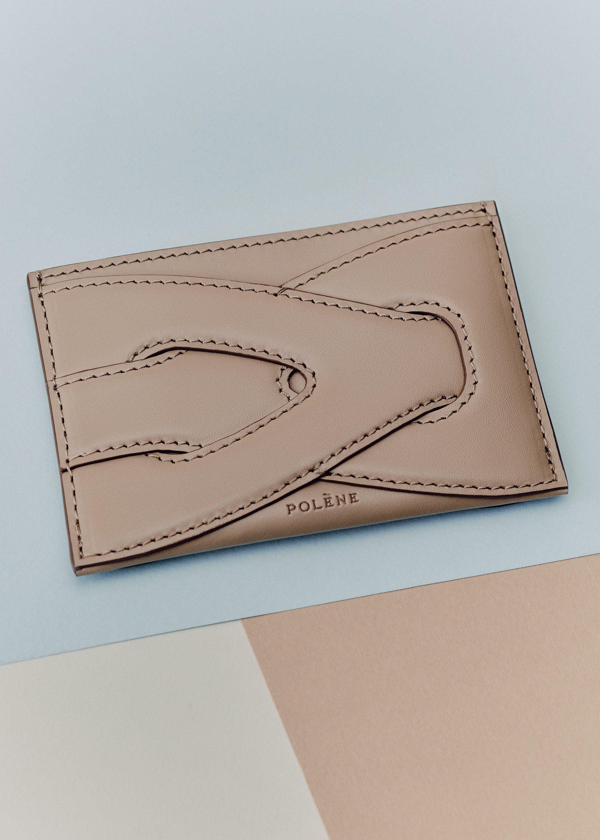 Nodde Card Holder - Taupe