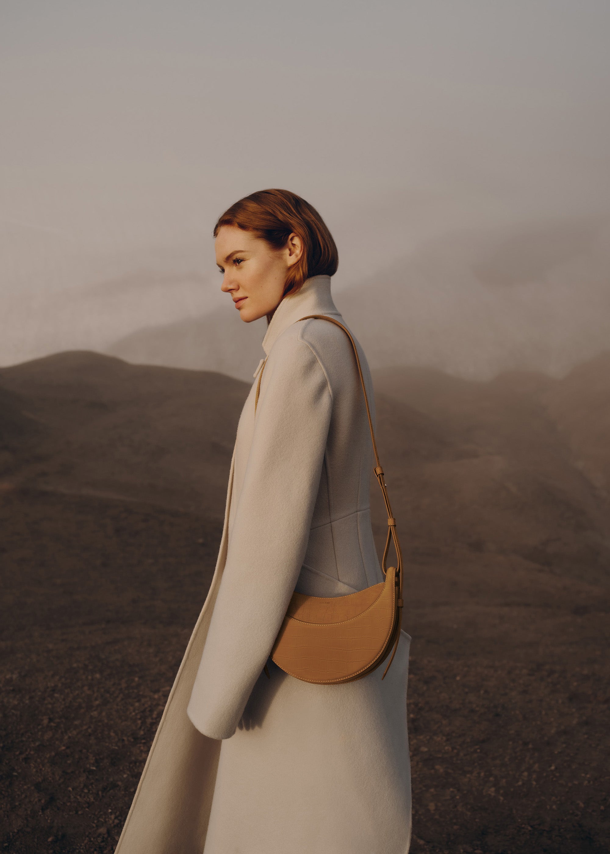 Numéro Dix - Crocodile Nubuck Cinnamon