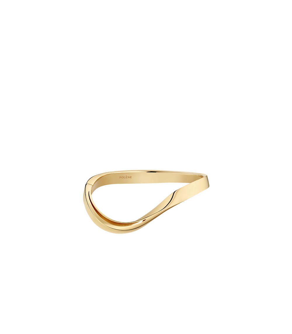 Éole Bangle - 24 carat gold-gilded