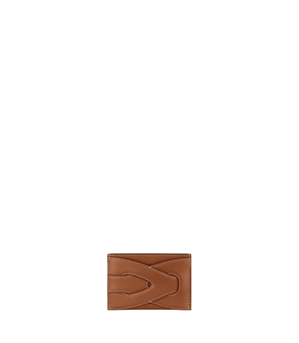Nodde Card Holder - Cognac